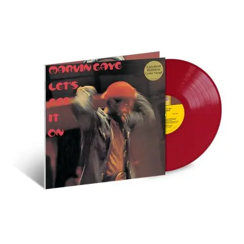 Marvin Gaye Let's Get It On - Red Vinyl - Sealed UKvinyl LP album (LP record) (856688) Warranty Included