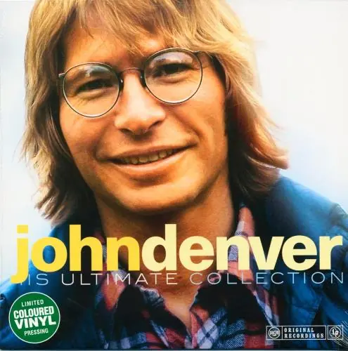 John Denver His Ultimate Collection - Green Vinyl - Sealed UKvinyl LP album (LP record) (875768) Warranty Included