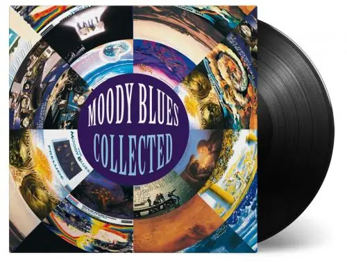 The Moody Blues Collected - 180 Gram Black Vinyl UK2-LP vinyl record set (Double LP Album) (826200) Free Returns