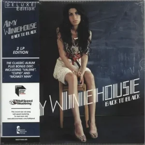 Amy Winehouse Back To Black - Half Speed Mastered - Sealed UK2-LP vinyl record set (Double LP Album) (706184) Price Cut