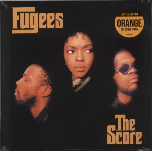 Fugees The Score - Orange Vinyl - Sealed UK2-LP vinyl record set (Double LP Album) (706193) Next Day Delivery