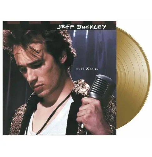 Sale Jeff Buckley Grace - Gold Vinyl - Sealed UKvinyl LP album (LP record) (730119)