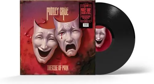 Motley Crue Theatre of Pain - 40th Anniversary Edition - Black Vinyl - Sealed UKvinyl LP album (LP record) (880190) Modern