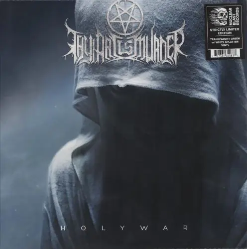 Express Delivery Thy Art Is Murder Holy War - Green w/ White Splatter Vinyl - Sealed UKvinyl LP album (LP record) (880623)