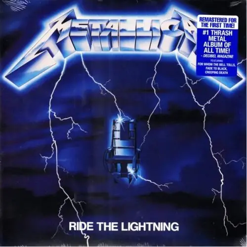 Flash Sale Metallica Ride The Lightning - Remastered - Sealed USvinyl LP album (LP record) (817876)