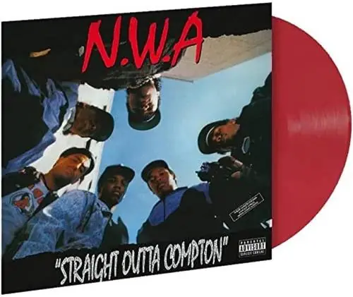 N.W.A. Straight Outta Compton - Red Vinyl - Sealed USvinyl LP album (LP record) (880418) Affordable