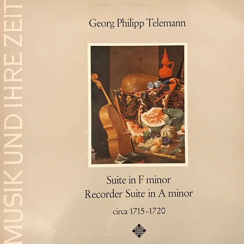 Express Delivery Georg Philipp Telemann- Suite in F Minor Recorder Suite in A minor
