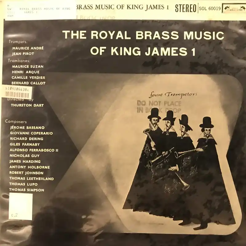 Same Day Shipping The Royal Brass Music of King James 1