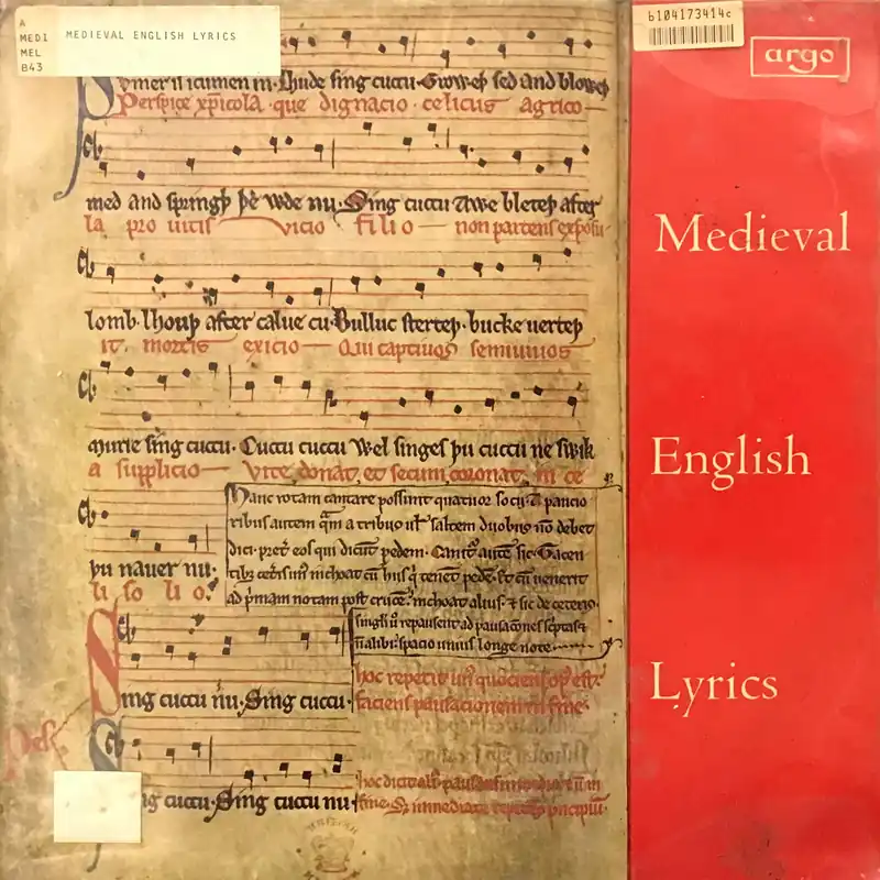 Medieval English Lyrics Genuine