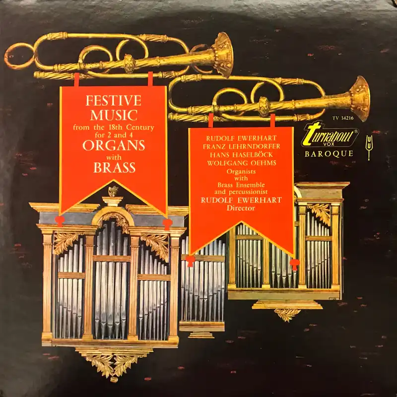 Festive Music from the 18th Century for 2 and 4 Organs with brass Reduced Price