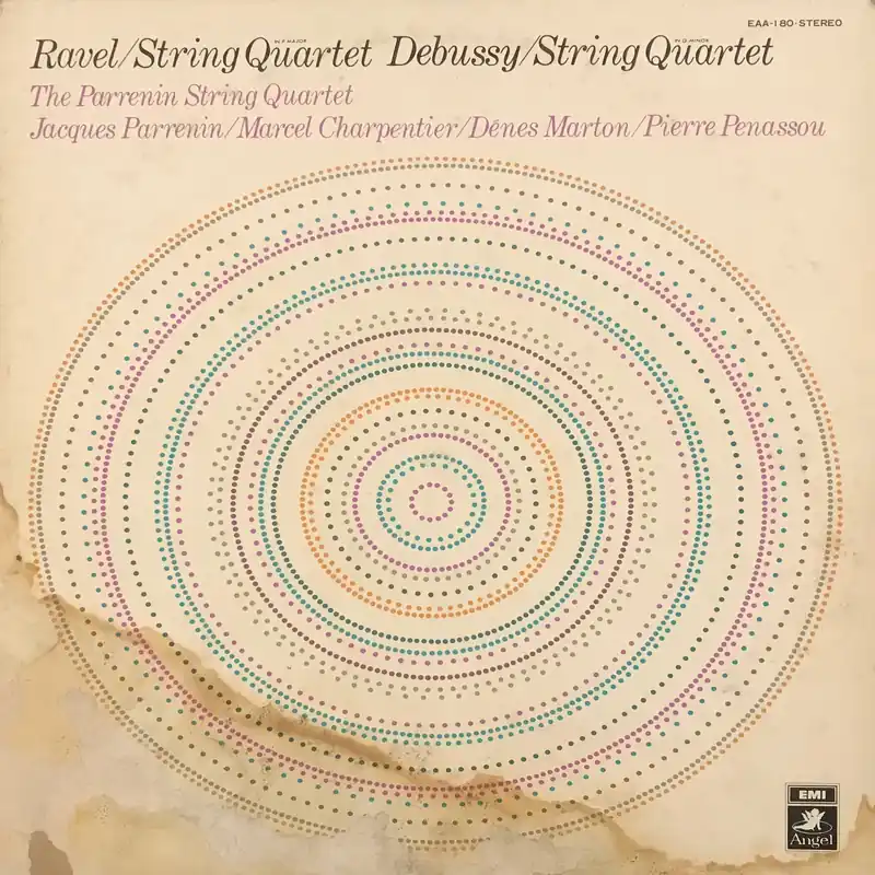 Reduced Price Ravel/ String Quartet in f major Debussy/ StringQuartet in g minor