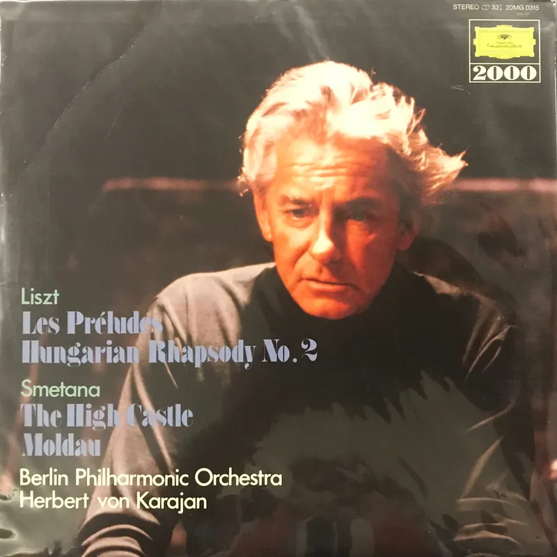 Fast Shipping Liszt- Préludes Hungarian Rhapsody No.2/ Smetana- The High Castle Moldau