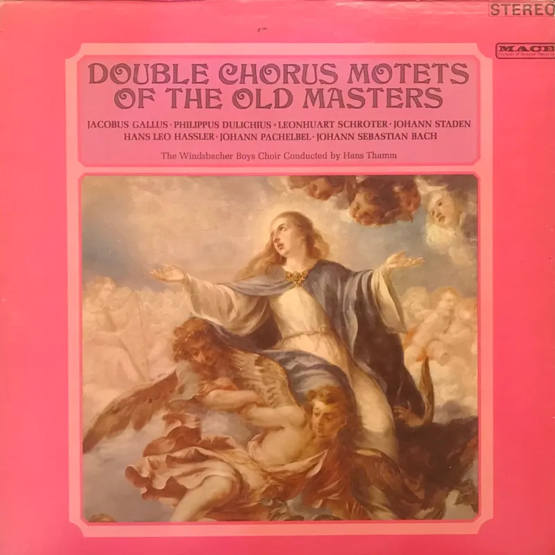 Double Chorus Motets of the old Masters Holiday Sale
