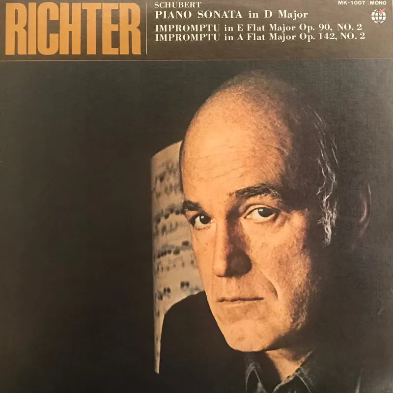 Richter Best Collection- Schubert ( Piano Sonata In D Major) Limited Edition
