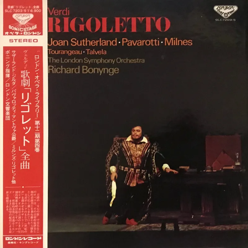 Trending Verdi: Rigoletto- Joan Sutherland.Pavarotti.Milnes( Box Set No.33)