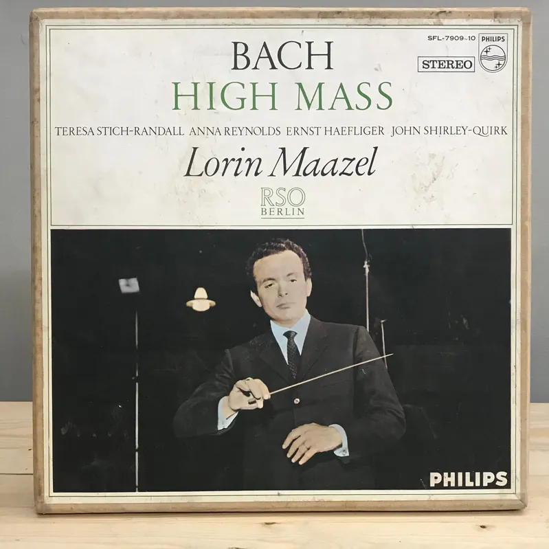 In Demand Bach: High Mass. Lorin Maazel(.Box Set No.28)