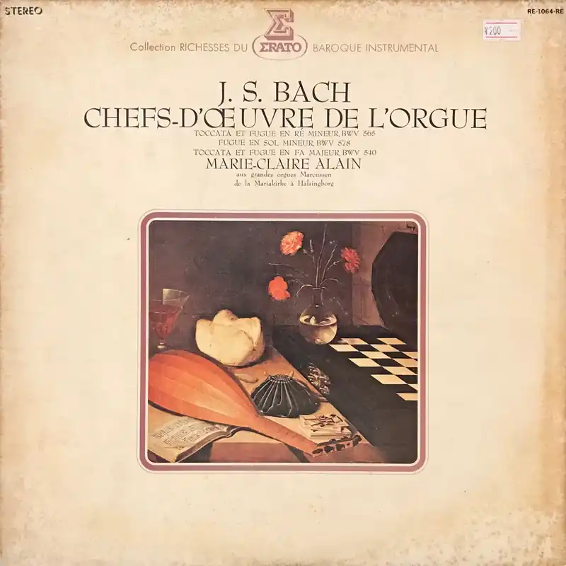 J.S.Bach: Chefs- D’ oeuvre de l ‘ orgue New Arrival