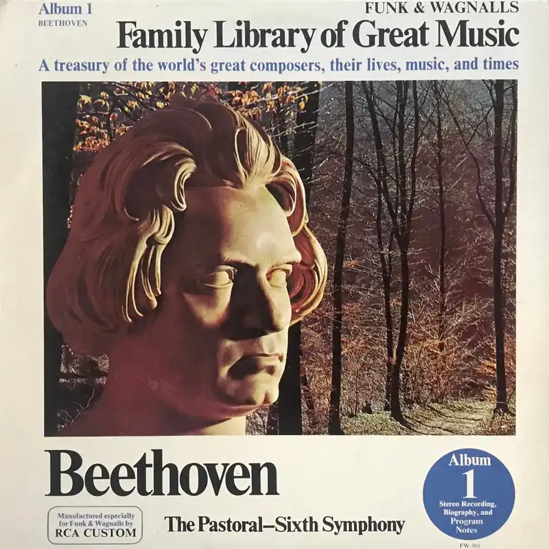 Sale Funk & Wagnalls:Family Library of Great Music Beethoven
