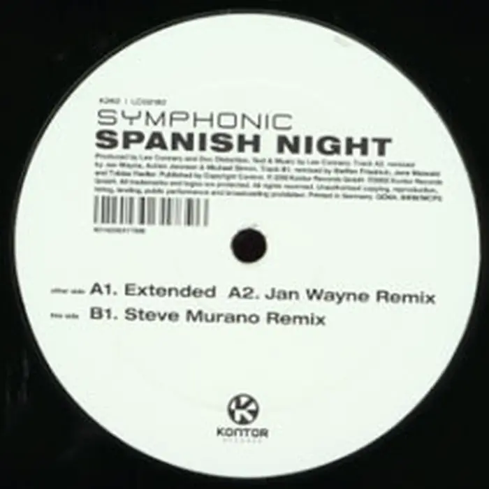Symphonic – Spanish Night (VG/Generic) Free Delivery