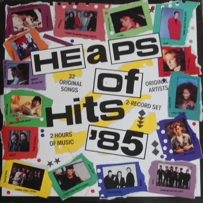 Latest Various – Heaps Of Hits '85 (2xLP) (VG+/VG+)