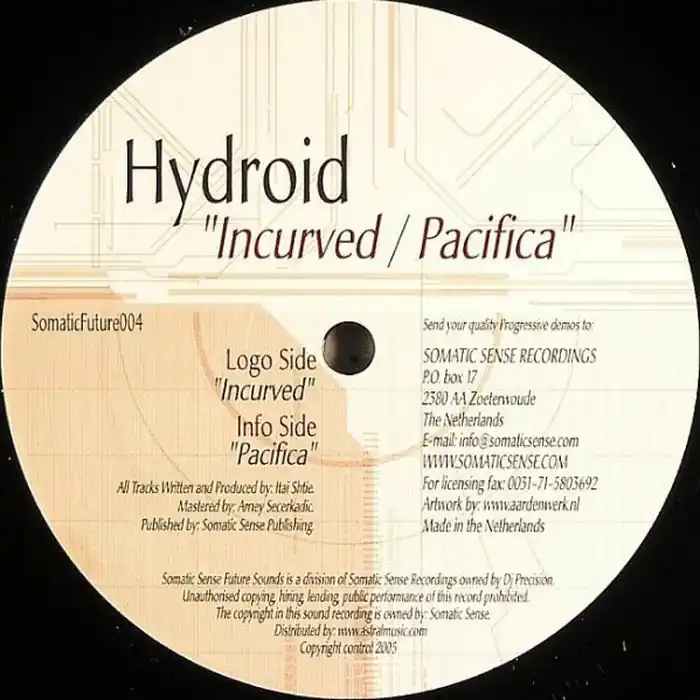 Hydroid – Incurved / Pacifica (VG+/Generic) Exclusive