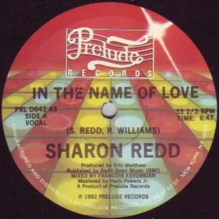 Hassle-Free Returns Sharon Redd – In The Name Of Love / Never Give You Up (VG+/Generic)