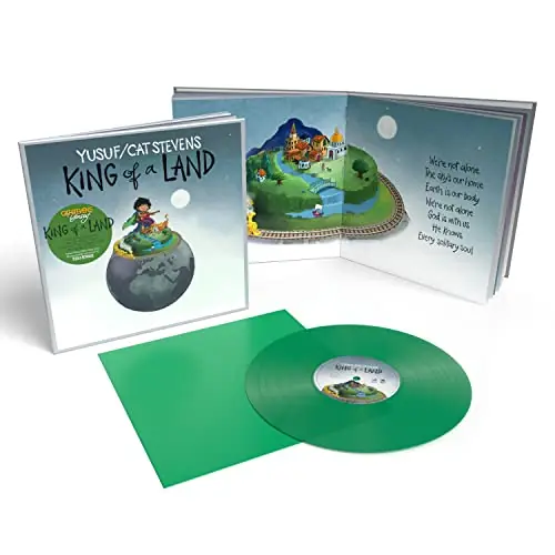 Yusuf / Cat Stevens | King of a Land (Limited Edition Green Vinyl + 36-Page Booklet) | Vinyl Buy Online