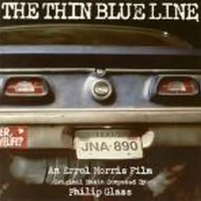 Editor’s Pick Philip Glass – The Thin Blue Line (VG+/VG+)