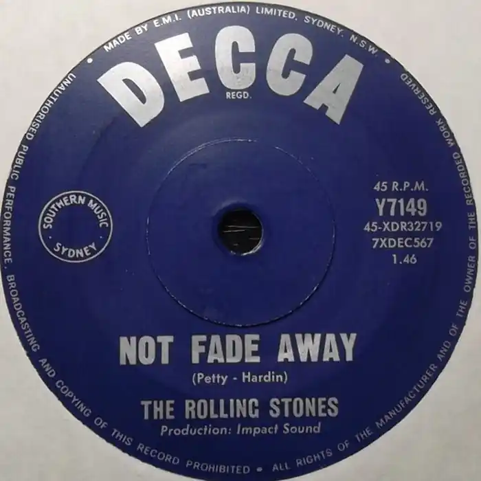 The Rolling Stones – Not Fade Away (VG+/Generic) Direct From Factory