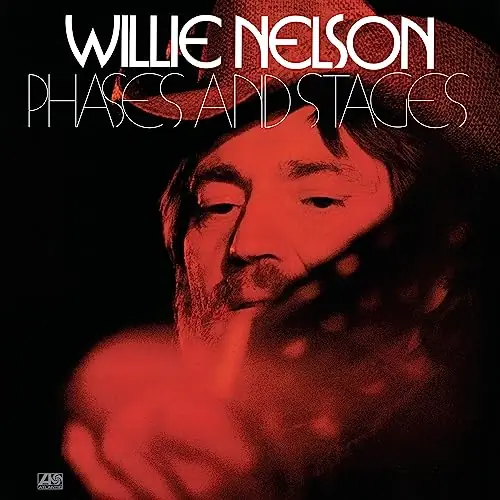Brand New Willie Nelson | Phases and Stages (Limited Edition, Crystal Clear Vinyl) | Vinyl