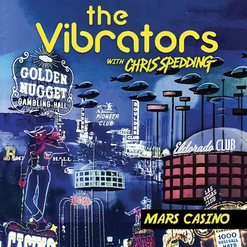 Deal The Vibrators | Mars Casino - Purple/ blue Haze Splatter (Colored Vinyl, Purple, Blue, Splatter) | Vinyl