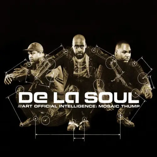 De La Soul | Art Official Intelligence: Mosaic Thump [Explicit Content] (Black, 140 Gram Vinyl, Remastered) (2 Lp's) | Vinyl Fast Shipping