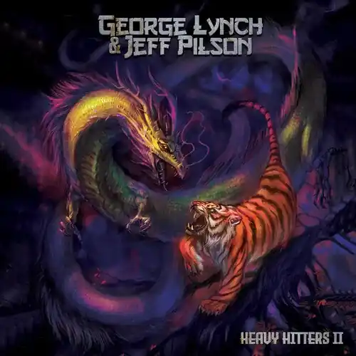 George Lynch | Heavy Hitters II - Silver/ purple Splatter | Vinyl Original