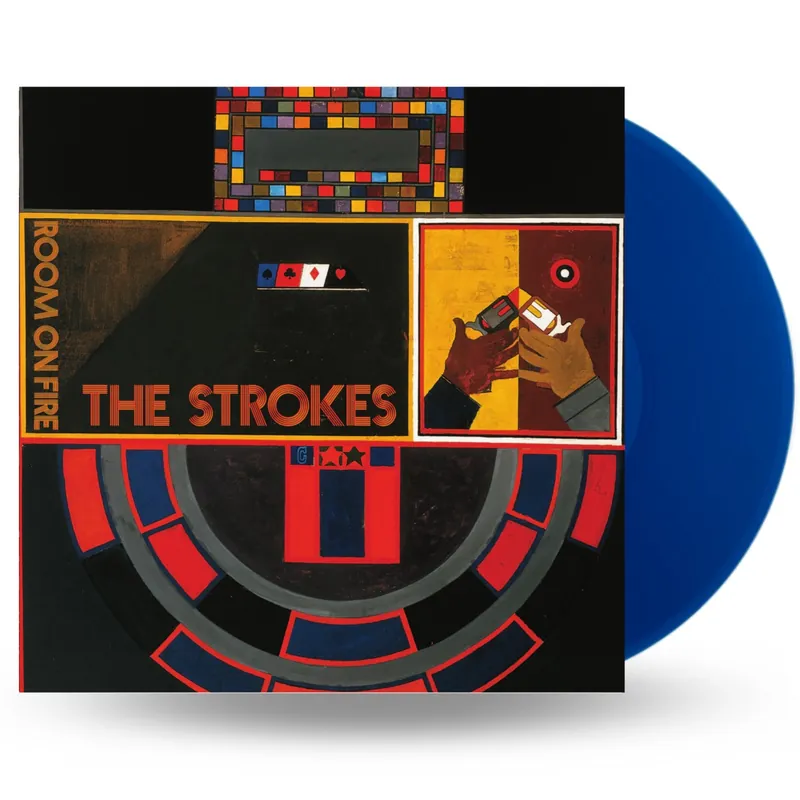 THE STROKES ROOM ON FIRE Limited Edition Blue Vinyl LP Last Chance
