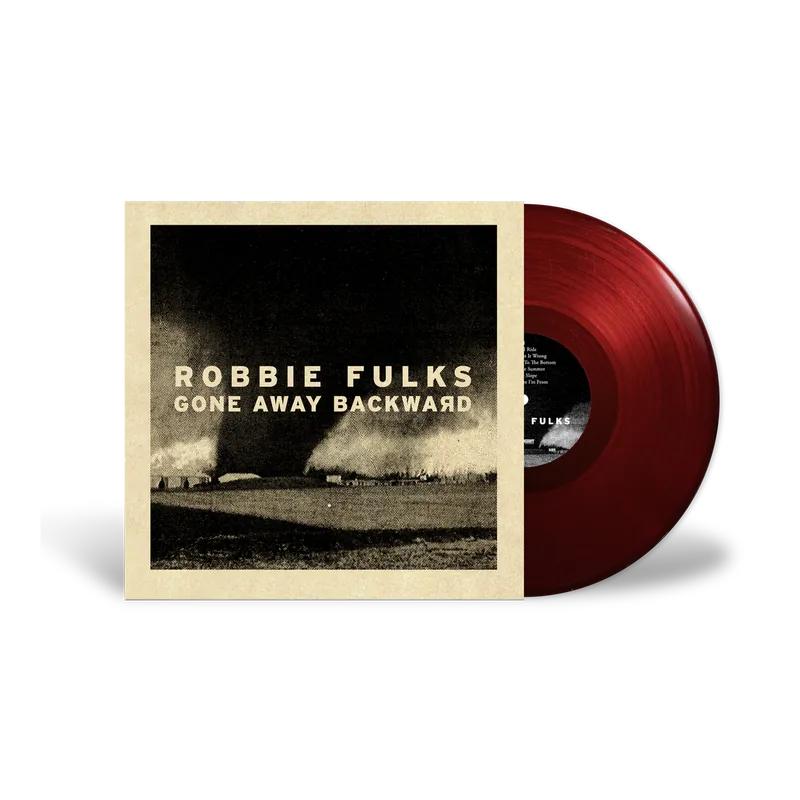 Top Rated FULKS,ROBBIE GONE AWAY BACKWARD (RED VINYL) - LP