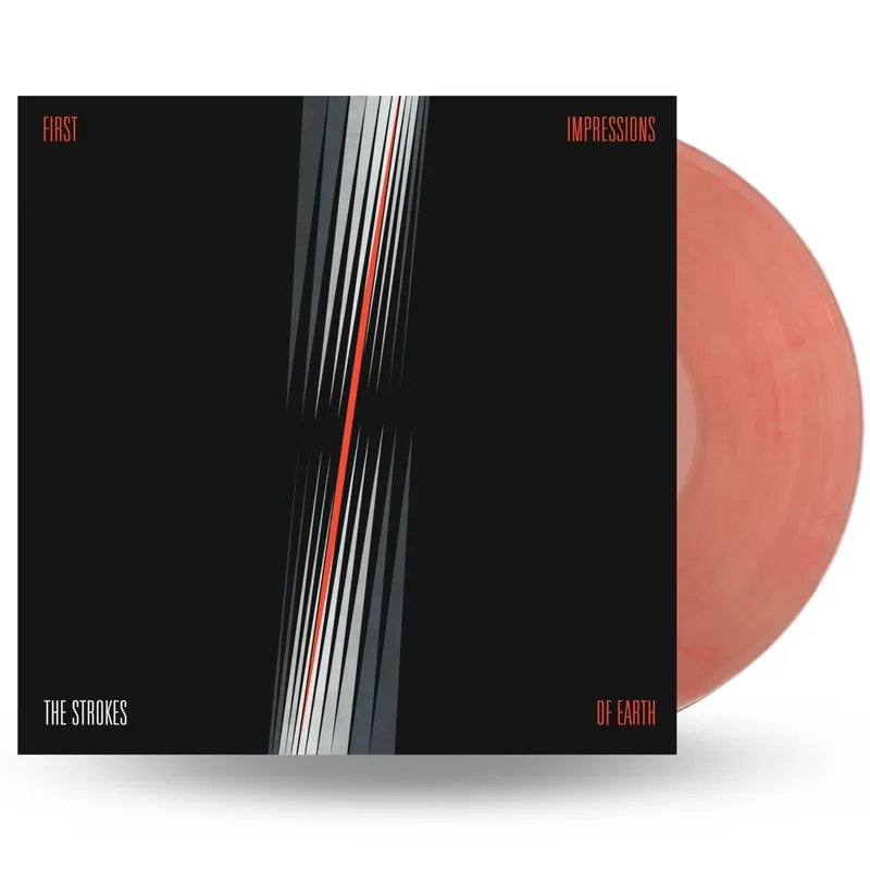 FIRST IMPRESSIONS OF EARTH Limited Hazy Red Vinyl LP Reduced Price