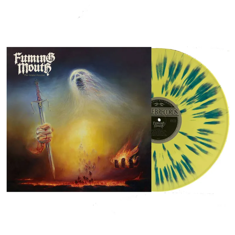 FUMING MOUTH GRAND DESCENT (YELLOW W/ BLUE SPLATTER VINYL) - LP Affordable