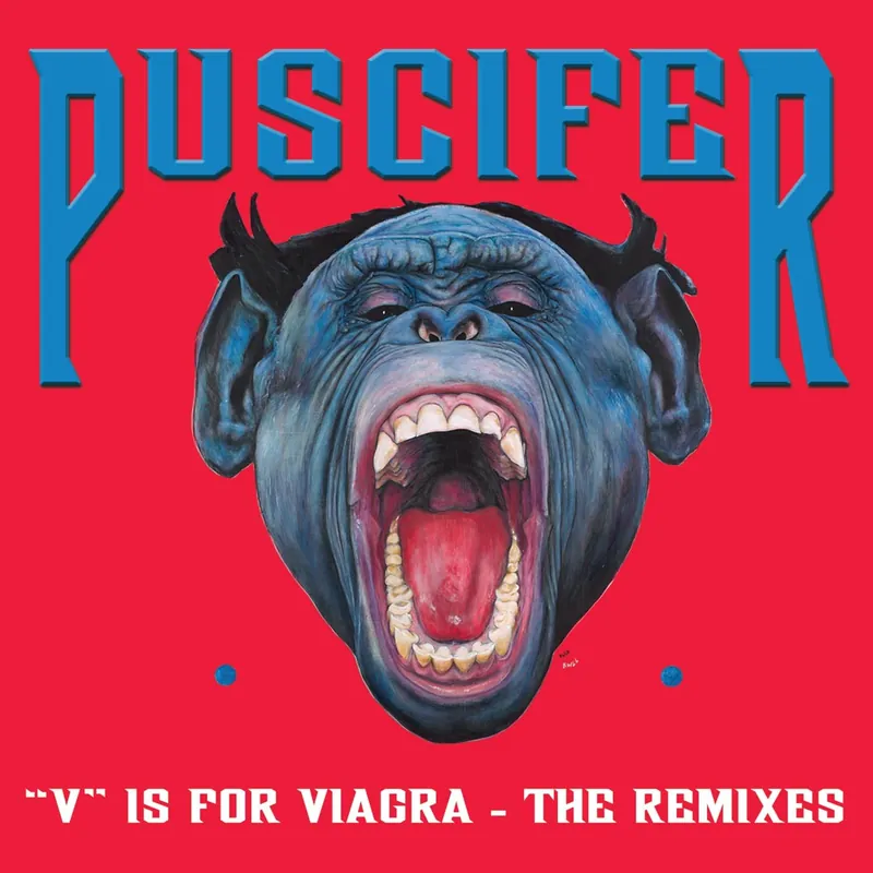 "V" Is For Viagra  The Remixes Limited Coloured Vinyl 2LP Set Bargain