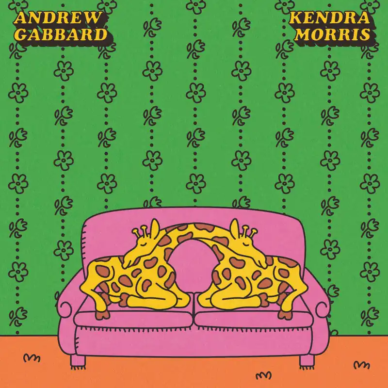 GABBARD,ANDREW / MORRIS,KENDRA DON'T TALK (PUT YOUR HEAD ON MY SHOULDER)(PINK VINYL) - 7" Certified
