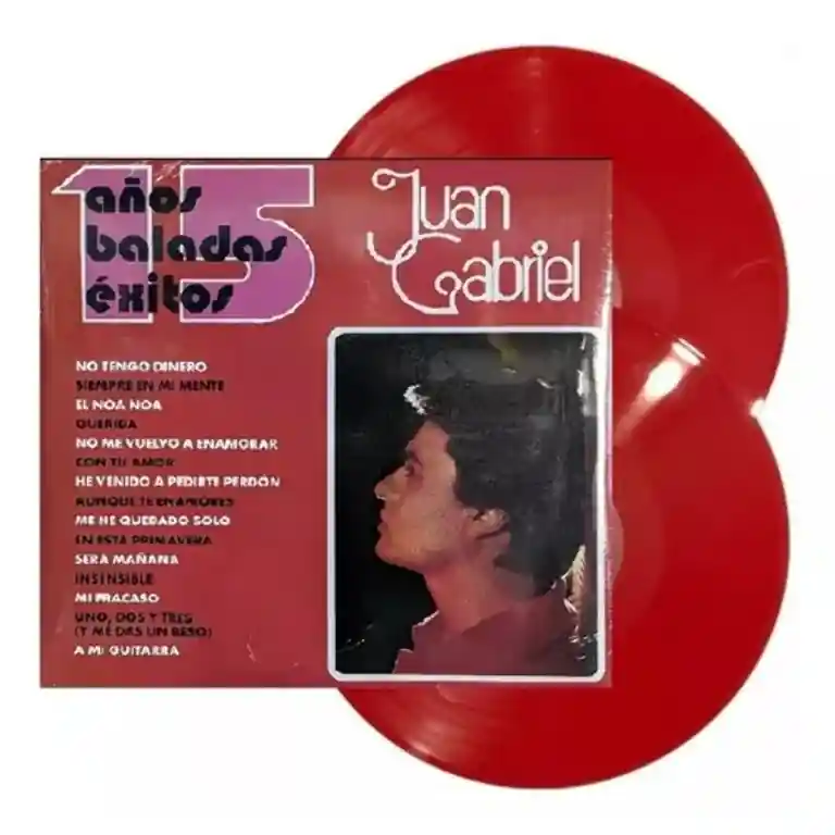 Top Rated GABRIEL,JUAN 15 ANOS BALADAS EXITOS (RED VINYL) - LP
