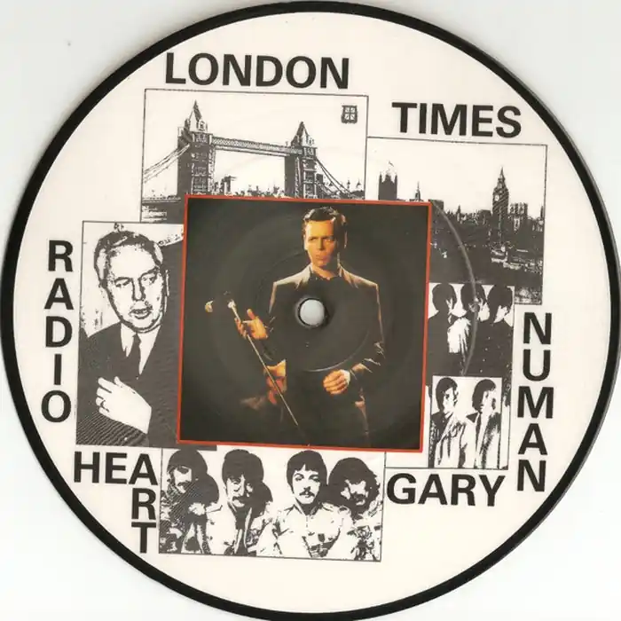 Radio Heart, Gary Numan – London Times (VG+/Generic) Fast Shipping