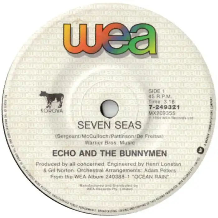 Best Choice Echo & The Bunnymen – Seven Seas (VG+/VG+)