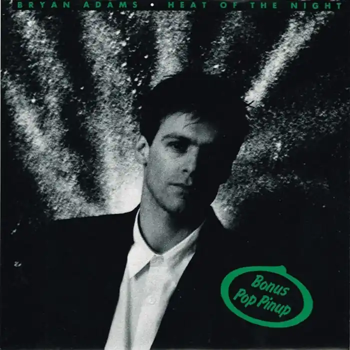 Bryan Adams – Heat Of The Night (E/VG+) Fast Shipping