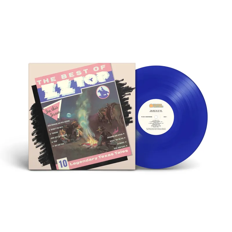 ZZ Top | The Best of ZZ Top (ROCKTOBER) (Translucent Blue Vinyl) | Vinyl Bargain