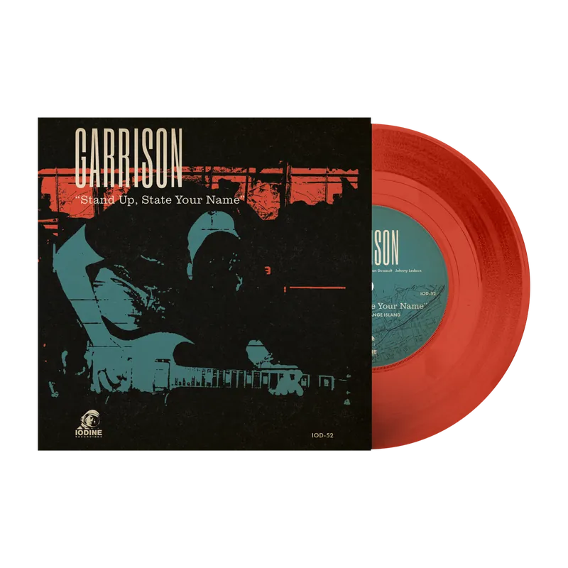 GARRISON / ORANGE ISLAND SONGS FROM A CENTRAL MASSACHUSETTS MILL TOWN (RED VINYL) - 7" New Arrival