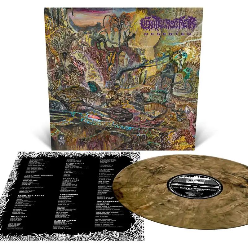 Factory Price GATECREEPER DESERTED (CUSTOM MARBLE VINYL) - LP