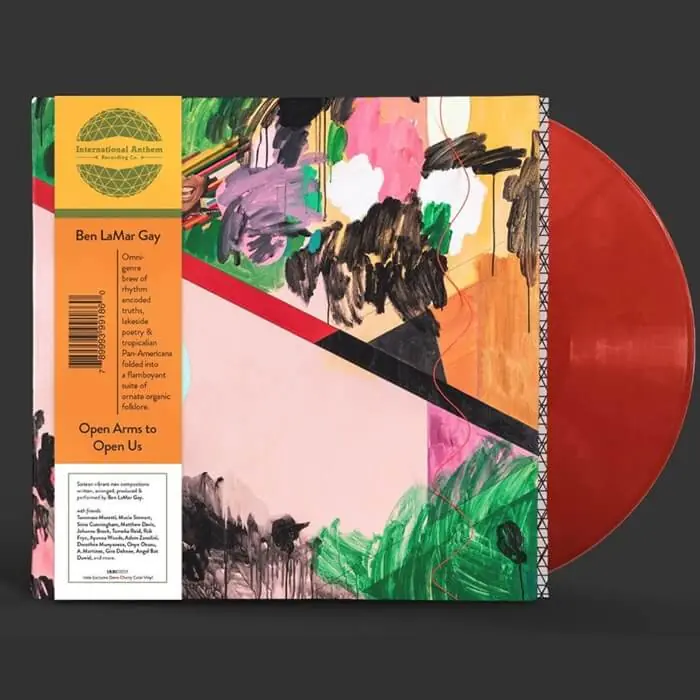GAY,BEN LAMAR OPEN ARMS TO OPEN US [Indie Exclusive Limited Edition Dawn Cherry LP] - LP Direct From Factory