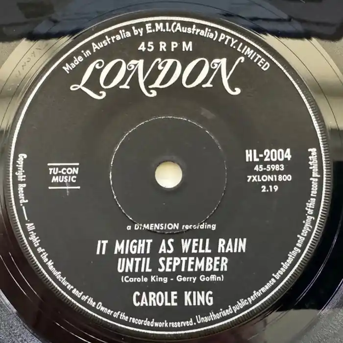 Carole King – It Might As Well Rain Until September (E/Generic) Reduced Price