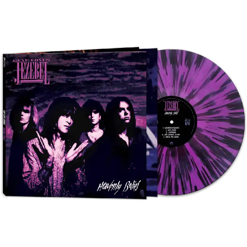 GENE LOVES JEZEBEL HEAVENLY BODIES (PURPLE SPLATTER) - LP Express Delivery