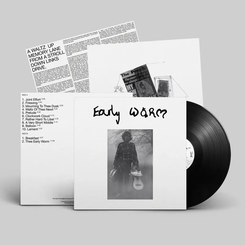 Direct From Factory GENESIS P-ORRIDGE EARLY WORM (BLACK VINYL) - LP